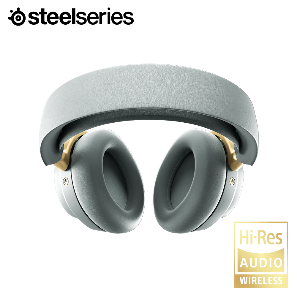 [거치대/배터리팩 증정] 스틸시리즈 Arctis Nova Elite 무선 게이밍 헤드셋 세이지/골드 상세 이미지 4