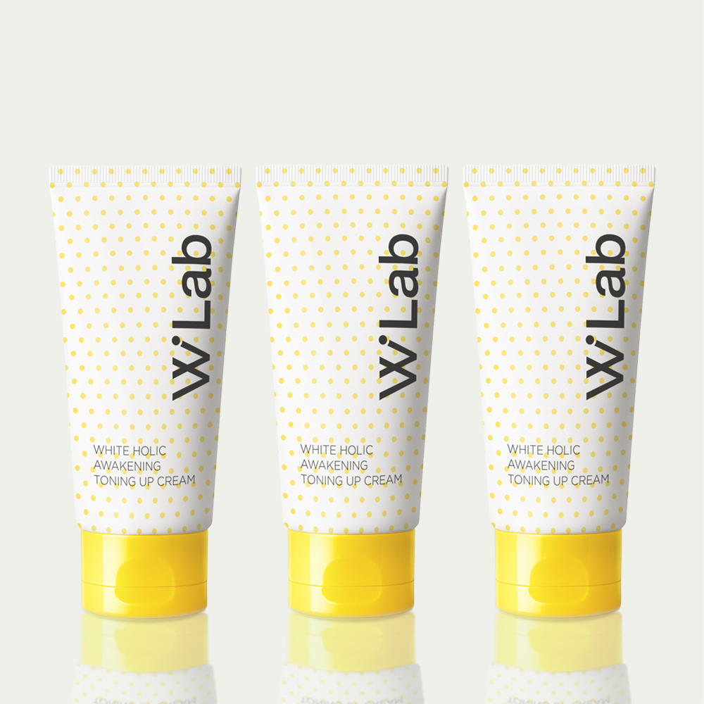 화이트홀릭 어웨이크닝 토닝 업 크림(미백톤업크림) 50ml, 3개 - 상품 이미지