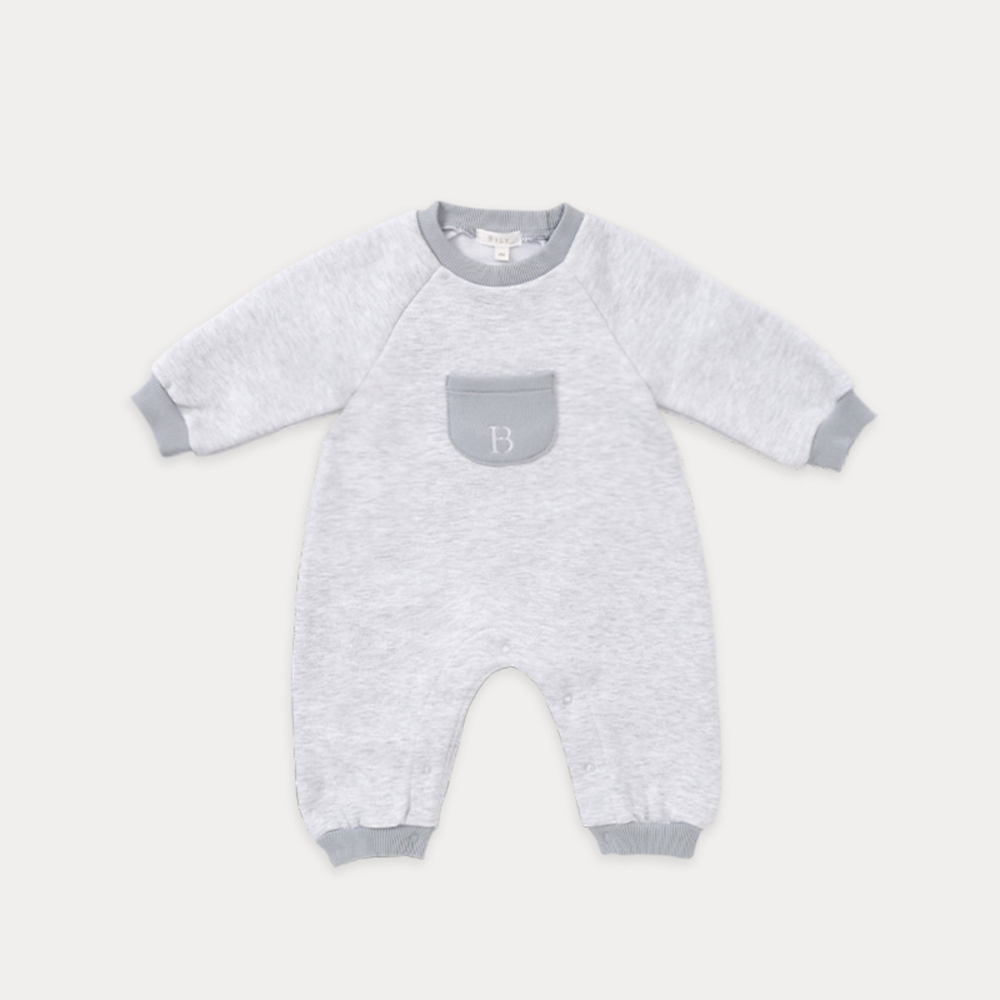 빌리 마를린 기모 점프수트-베이비블루 (6m~12m) 이미지 7