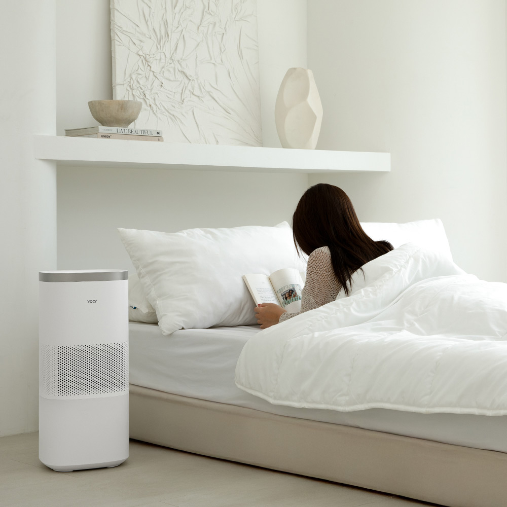 보아르 듀이아쿠아 자동건조 자연 기화식 가습기 대용량 8L 자동습도조절 UV살균 공기청정