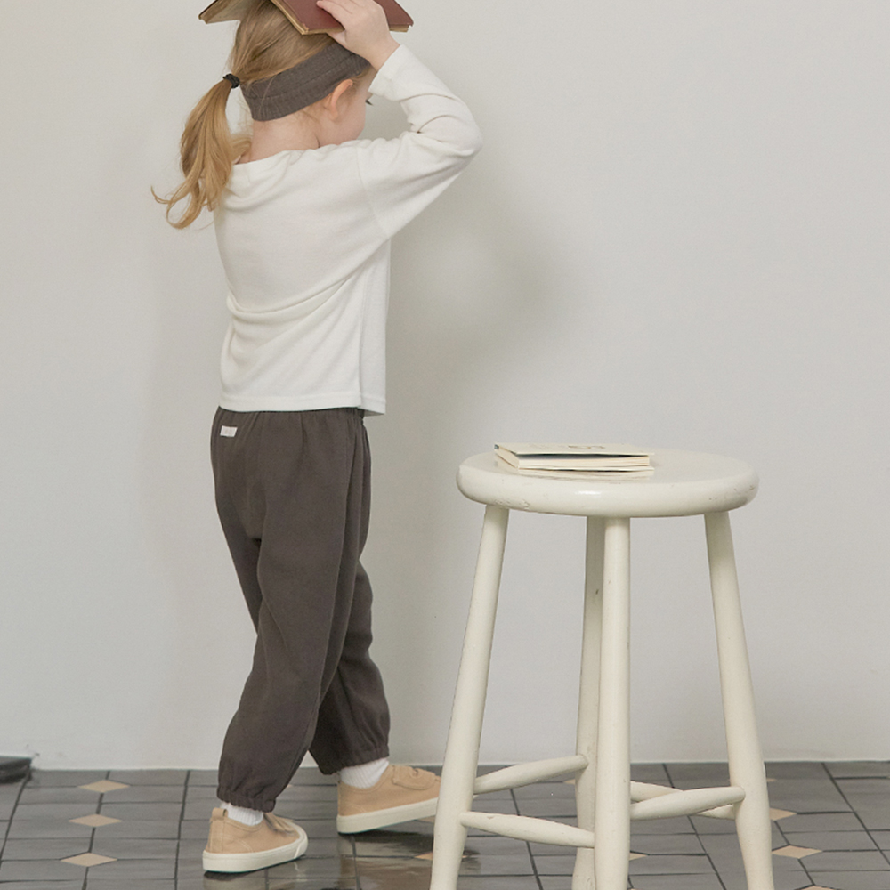 빌리 콜린 베이직 티셔츠-2color (1-4Y) - 상세 이미지 4