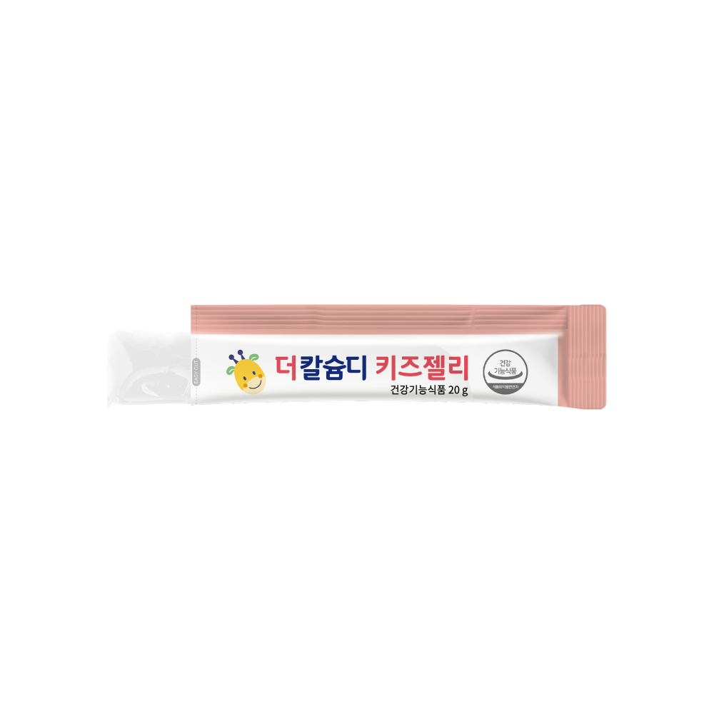 지엠팜 더칼슘디 키즈 젤리 어린이 칼슘 비타민D 아기 유아 칼슘제 2개 - 상세 이미지 5