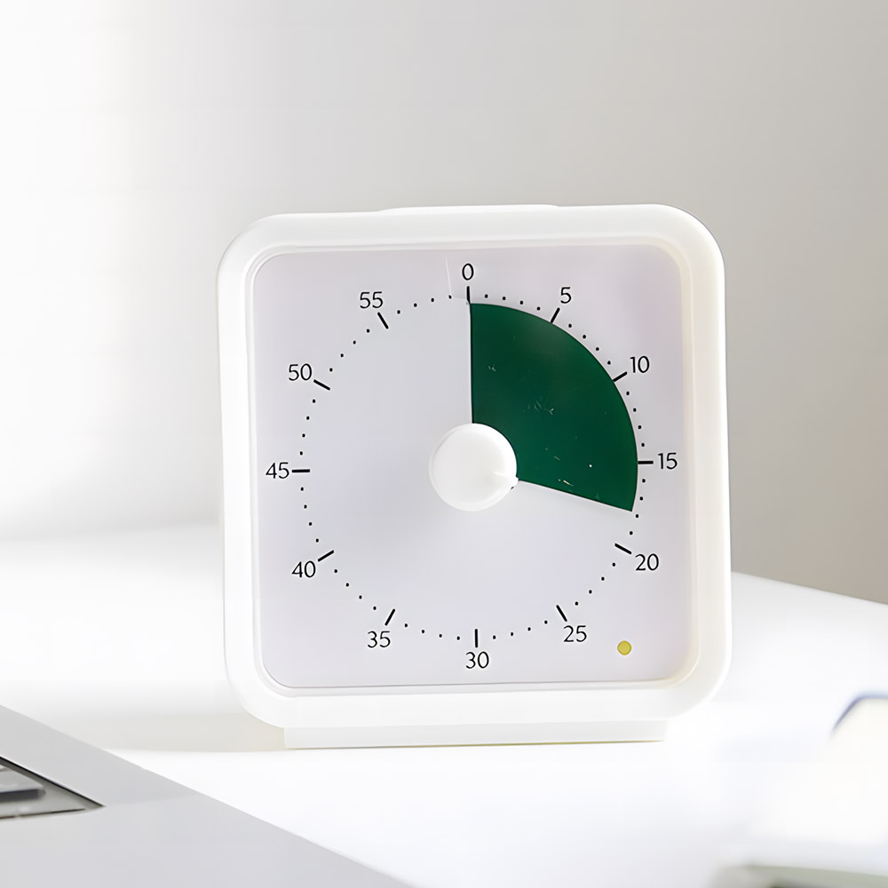 이지뷰 타이머 뽀모도로 구글 타임타이머 주방 디지털 시계 요리 무소음