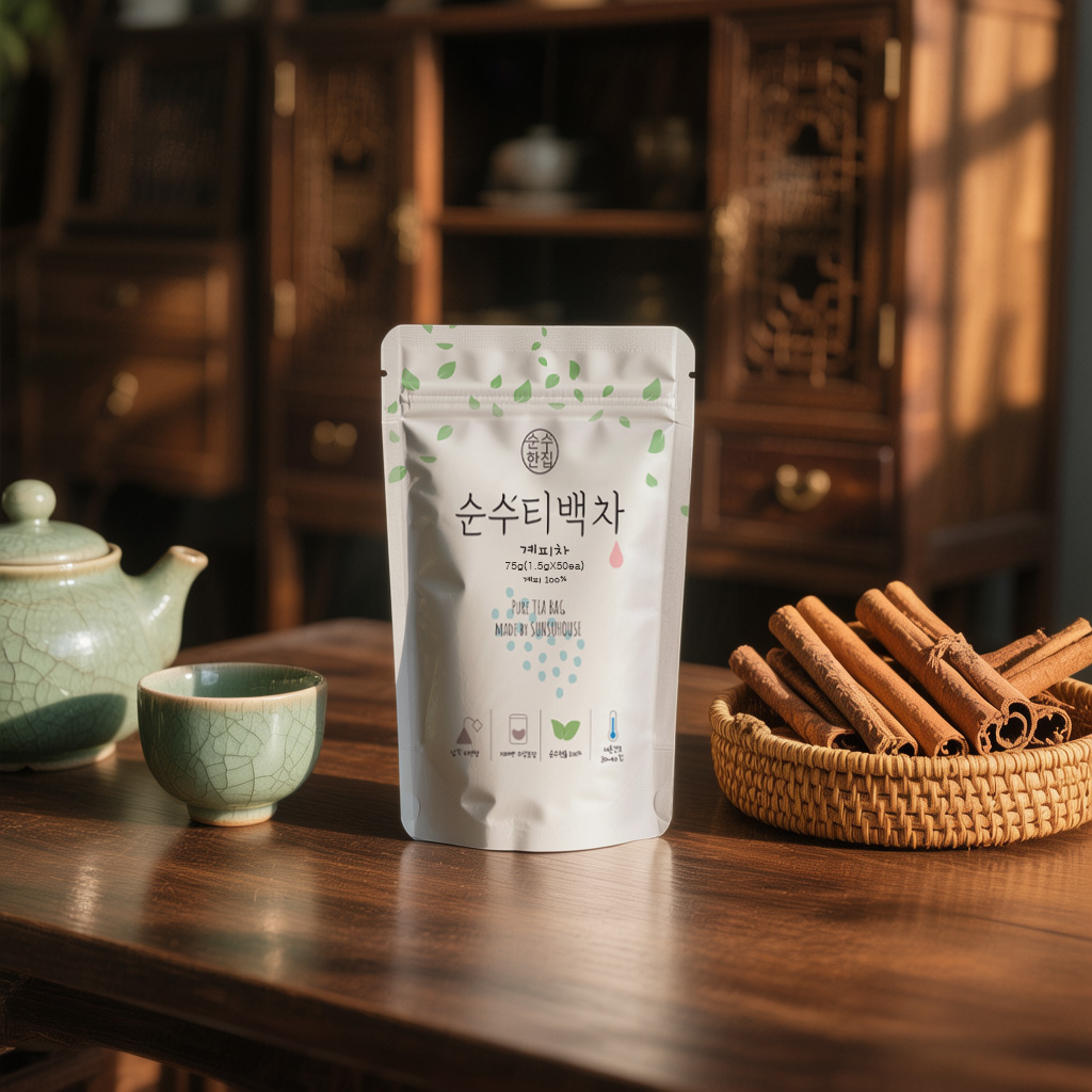 순수한집 계피차 티백 50개입 - 상세 이미지 3