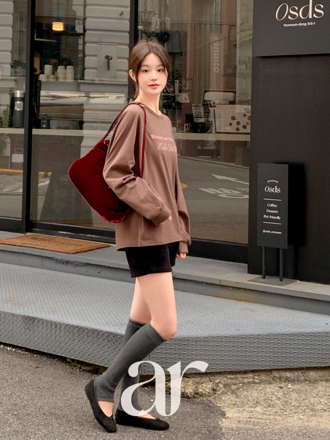 골지 밴딩 니트 숏팬츠 ps5450 - 상세 이미지 4