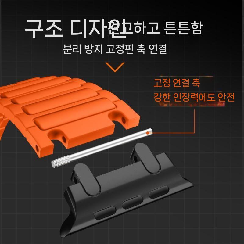 애플워치11 울트라3 se3 스트랩 메탈 티타늄 커넥터 실리콘 통기성 밴드 - 상세 이미지 3