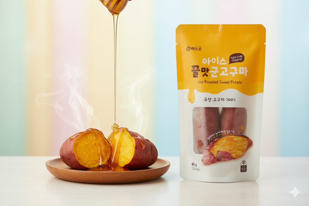 해뜨온 아이스 꿀맛 군고구마 80g x 10개 - 메인 이미지