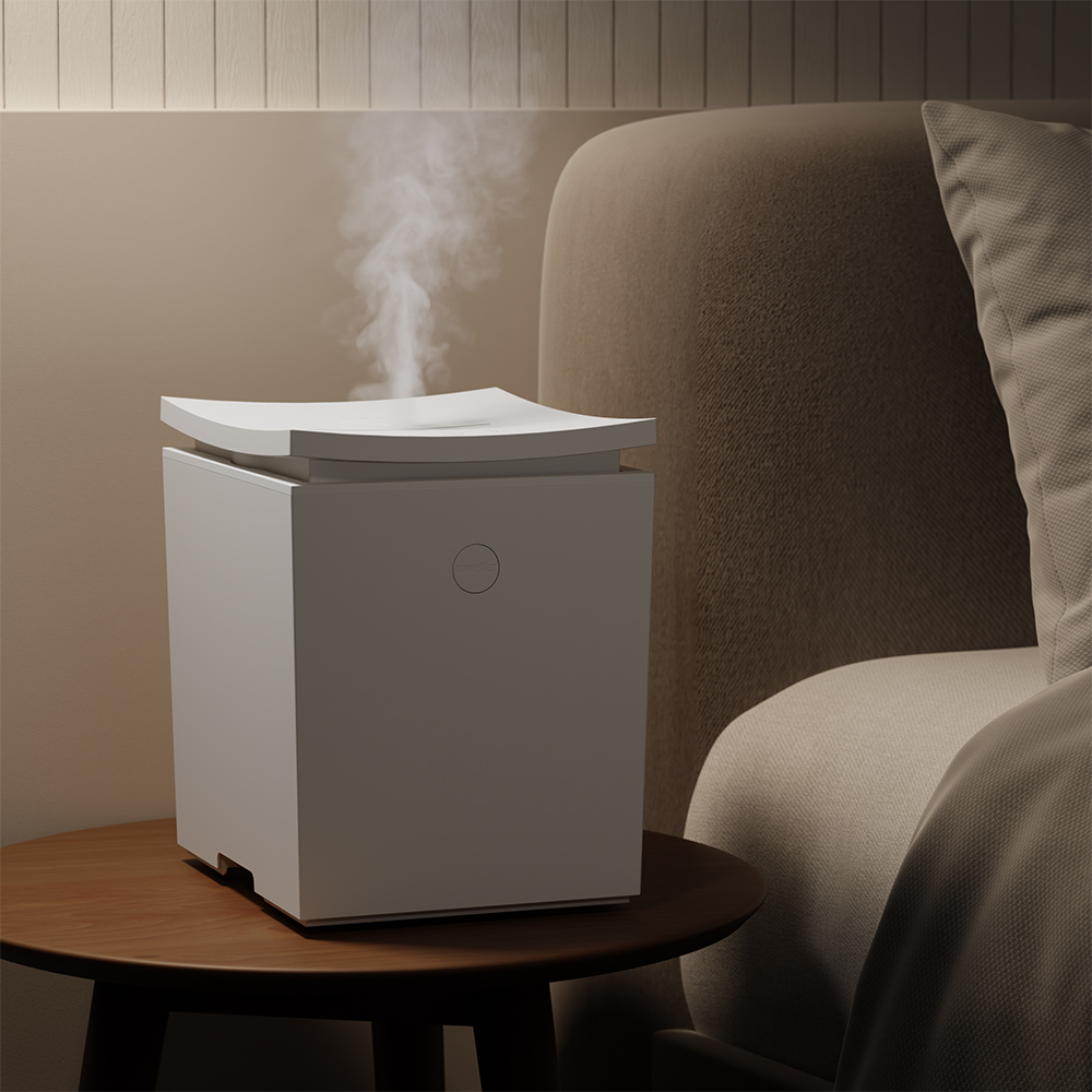 [본사직영] 드웰러 가열식 신생아 아기 가습기 3.2L 대용량 가열 온열 자동세척 가습기