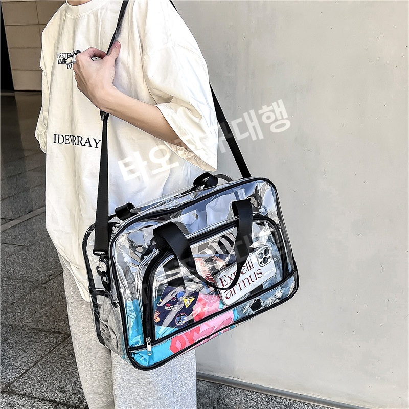 야구장가방 덕질 직관가방 다용도 야구직관가방 관람 가방 투명 스포츠 직관 방수 - 상세 이미지 2