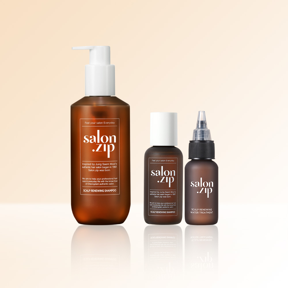 정샘물 살롱집 스칼프 리뉴잉 샴푸 400ml - 상품 이미지