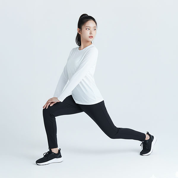 여성 러닝바지 런닝팬츠 트레이닝복 헬스 여자 겨울 운동복 기모 긴바지 이미지 3