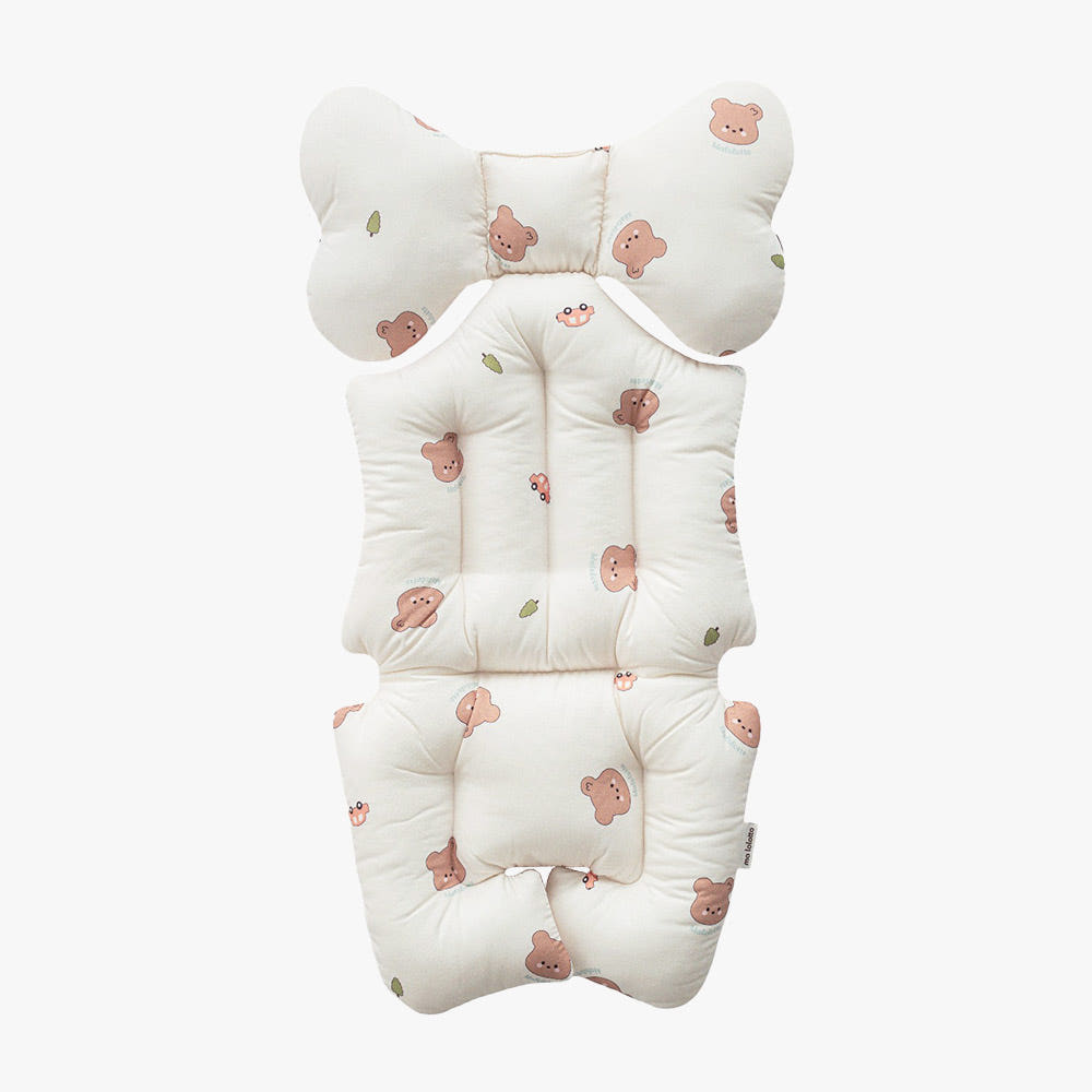 마롤로뜨 유모차 라이너 면 모달 신생아 카시트 쿠션 통통 양면 쿨시트 빌리지 양양이