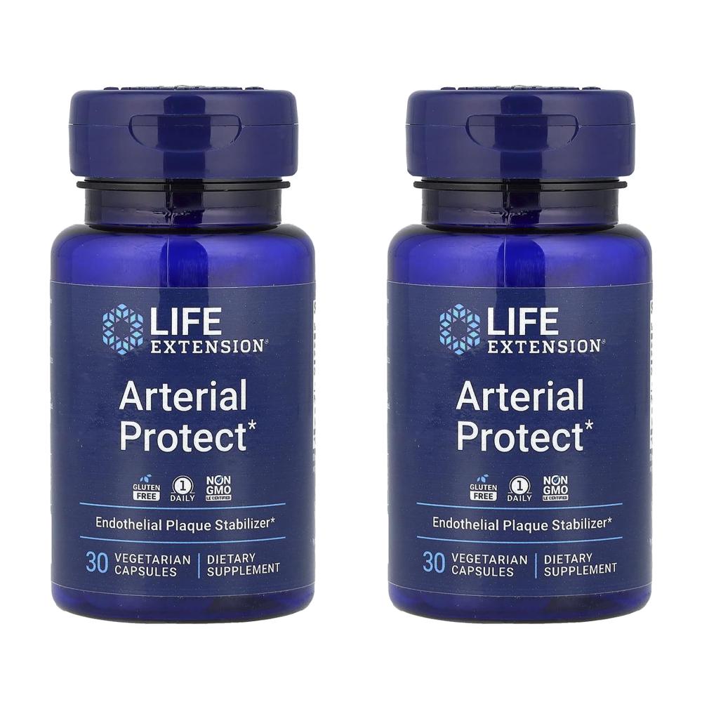 라이프익스텐션 Arterial Protect 피크노제놀 프랑스 해송 소나무 껍질 추출물 Pycnogenol 30정 (2개) - 상품 이미지