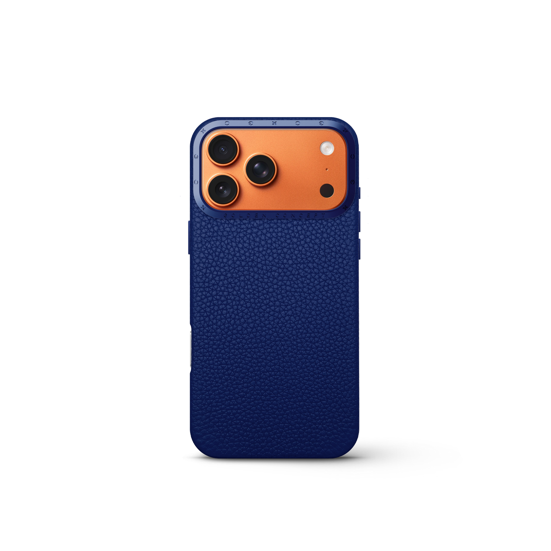 골든컨셉 아이폰17 케이스 - Full Grain Leather - Deep Blue - 상세 이미지 2