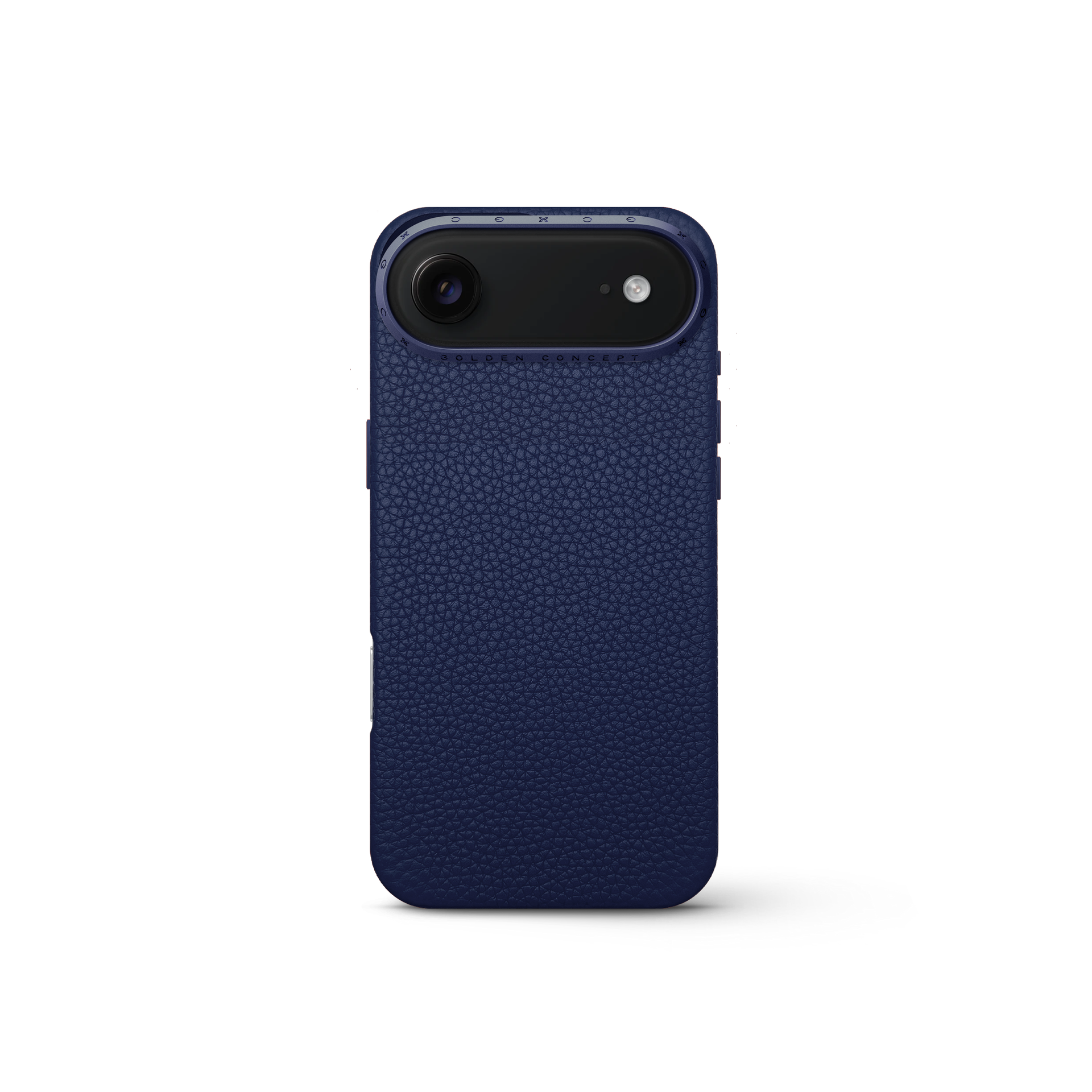 골든컨셉 아이폰17 케이스 - Full Grain Leather - Midnight Blue - 상세 이미지 4