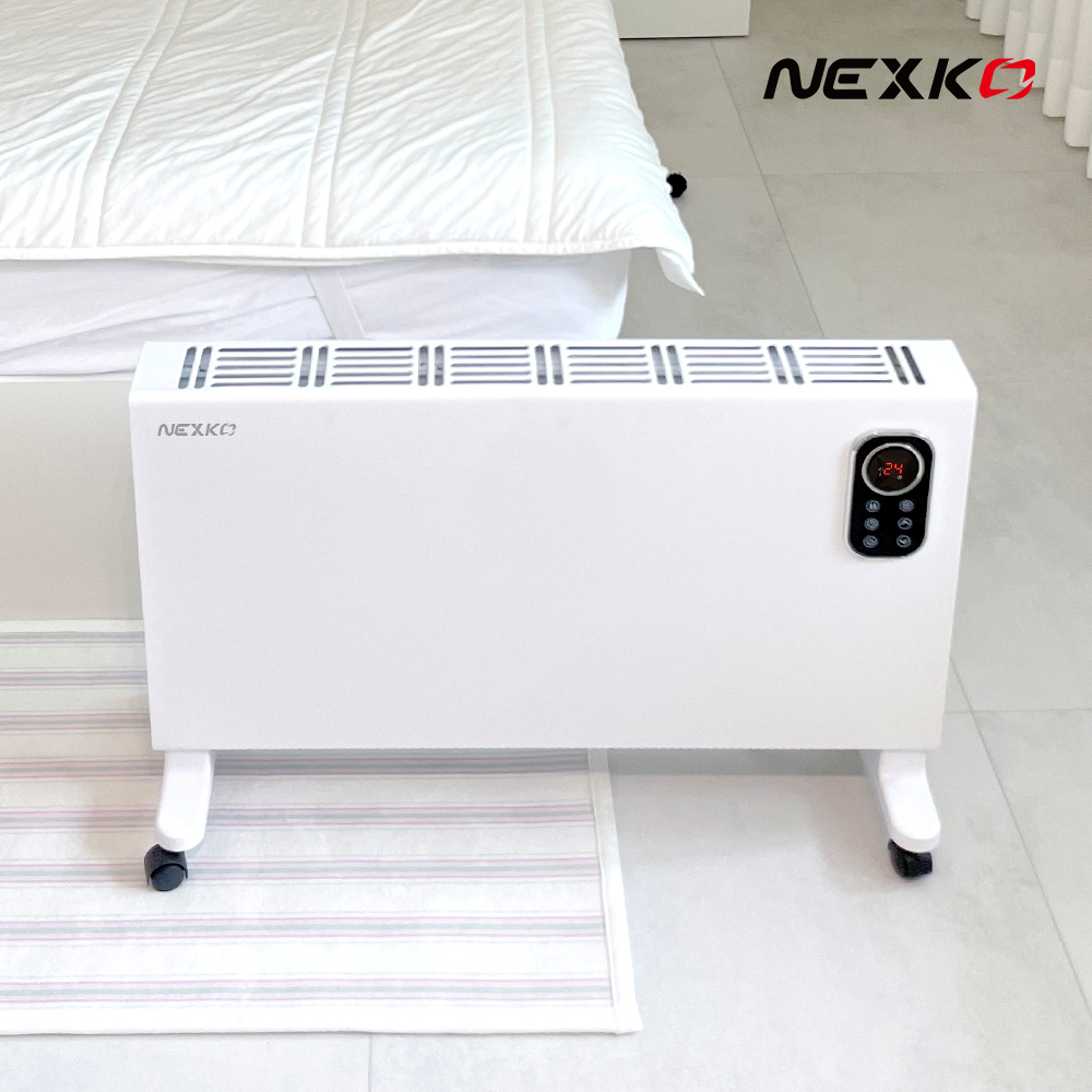 [26년형] 넥스코 컨벡터 컨벡션히터 전기난로 화장실 난방기 업소용 가정용 사무실 온열기