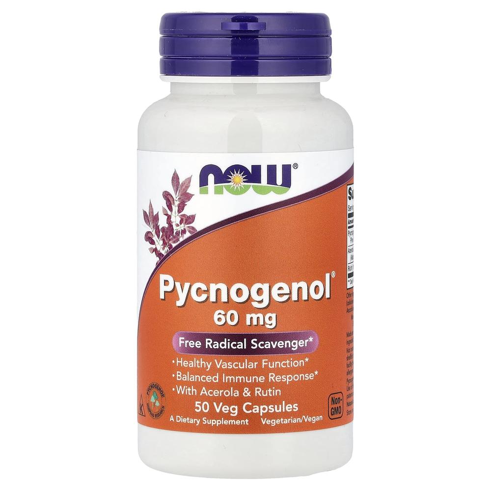 나우 피크노제놀 프랑스 해송 소나무 껍질 추출물 60mg Pycnogenol 50정 (2개) - 상세 이미지 2