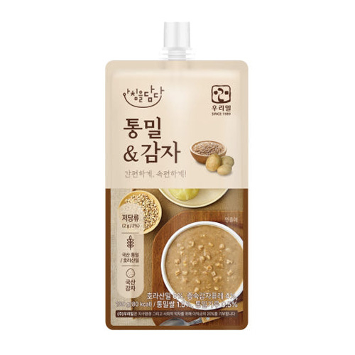우리밀 아침을담다 통밀&감자 910g  1박스(7개입)[원산지:국산] [서울샵]