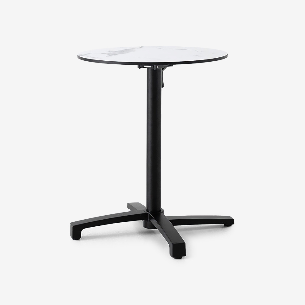 라네트 원형테이블 D60 HPL D형 600mm, 화이트 3426.0252 - 메인 이미지
