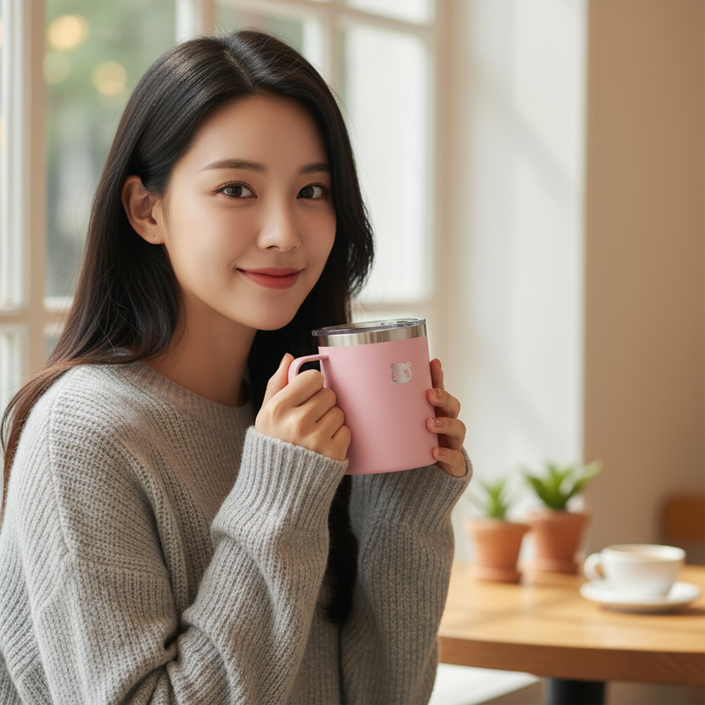스텐 보온 머그컵 진공 텀블러 이중밀폐 텀블러 보온 텀블러 후기 머그컵 추천