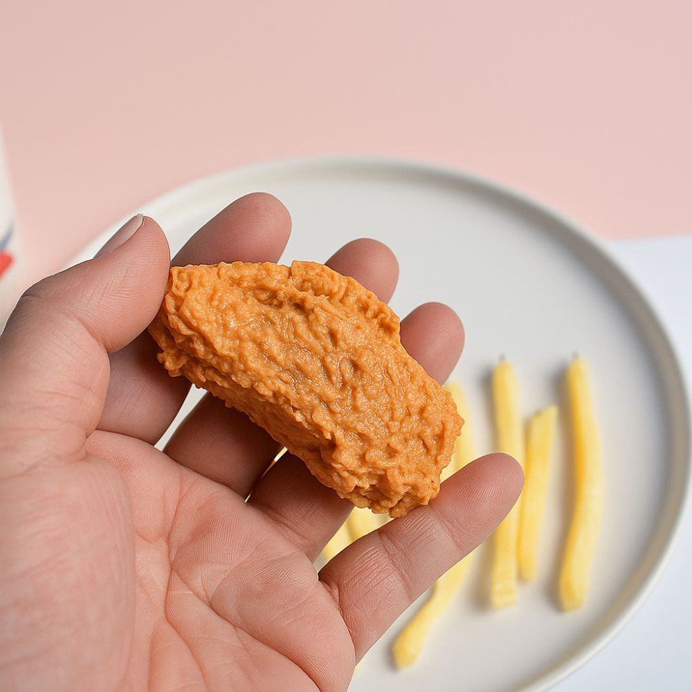 빌리네집 치킨 키링 닭날개 에어팟 차키 열쇠고리 가방고리 백참 가방참 이미지 2