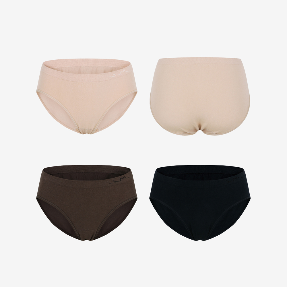 [미언더] 나무 니팅 여성 모달 삼각 팬티 이미지 6