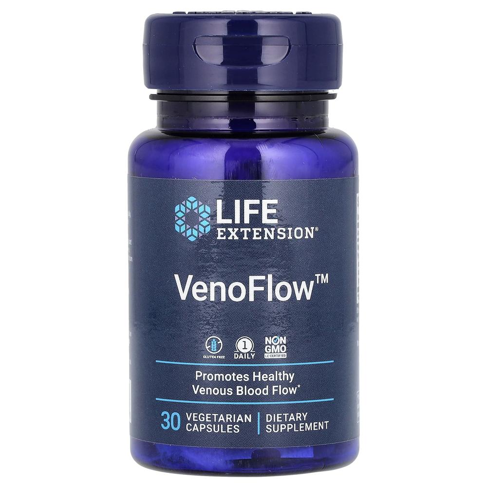 라이프익스텐션 VenoFlow 피크노제놀 프랑스 해송 소나무 껍질 추출물 150mg Pycnogenol 30정 - 상품 이미지