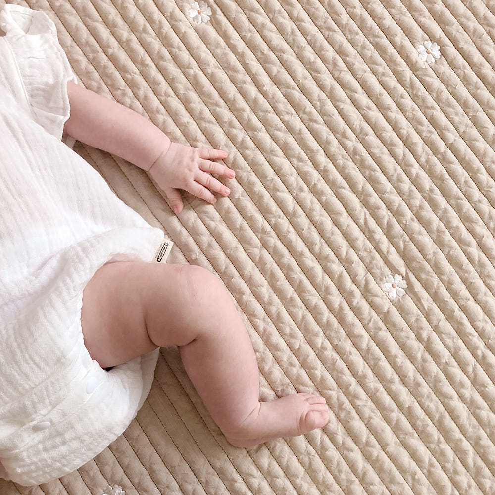 마롤로뜨 100수 순면 자수누빔 패드