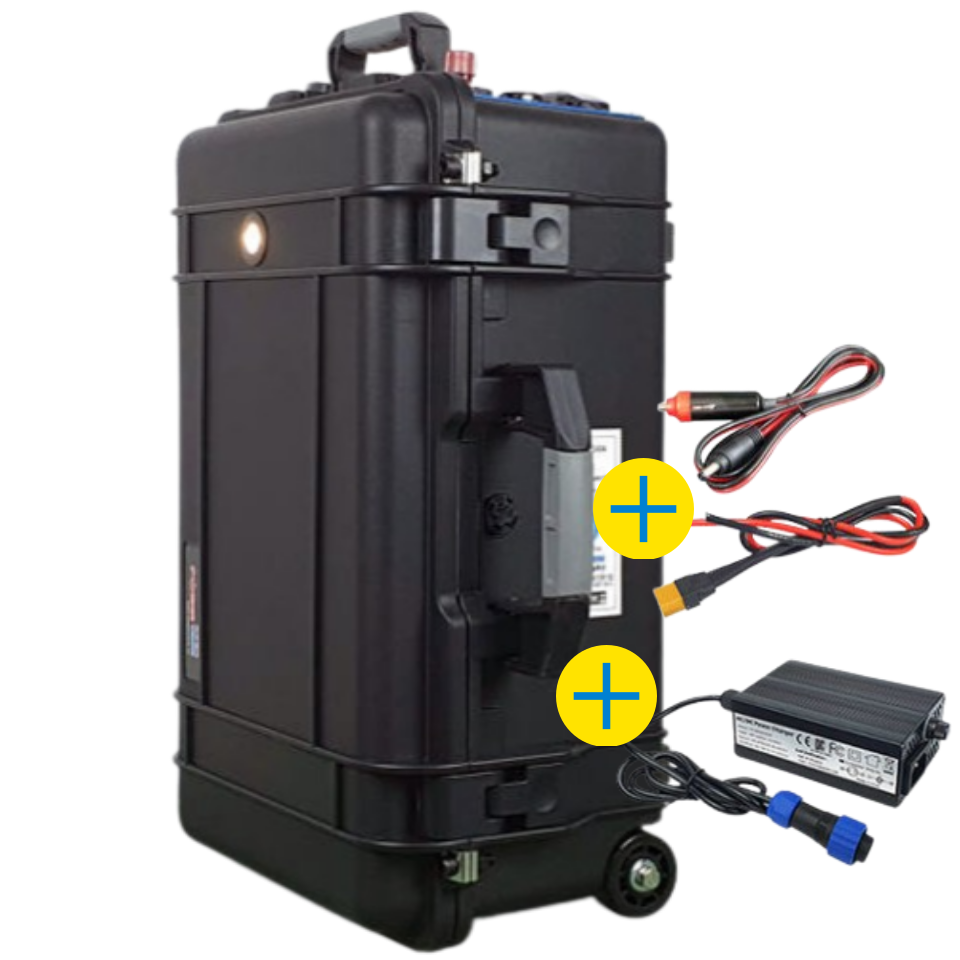 파워뱅크 파워탱크 PT-15GK240B 3072Wh 12V 24V 겸용 캠핑용 국내AS - 상품 이미지