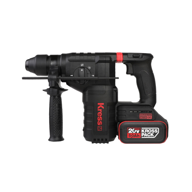크레스 충전 로타리 앙카 해머드릴 SDS 20V 5.0Ah 배터리2개 BL KU392.2 제품 이미지