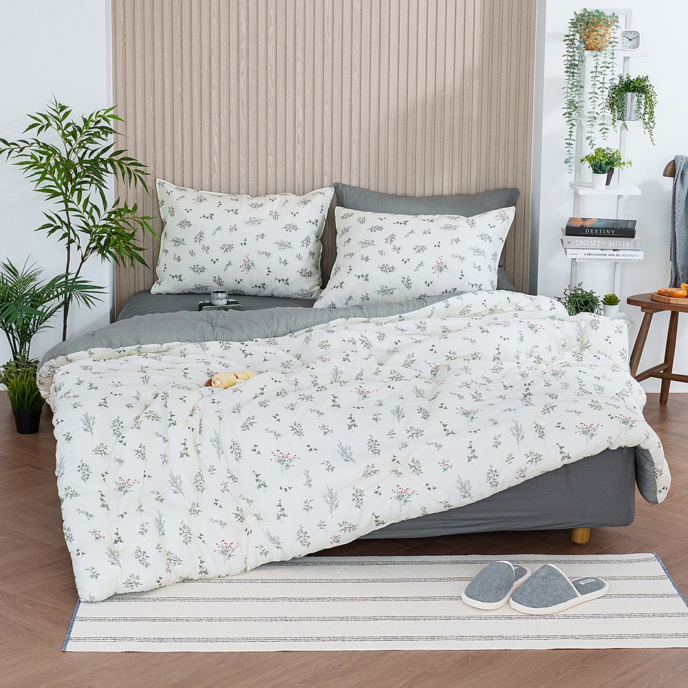 나라데코 100% 텐셀 모달 차렵이불 꽃 옥수수솜 이불 SS