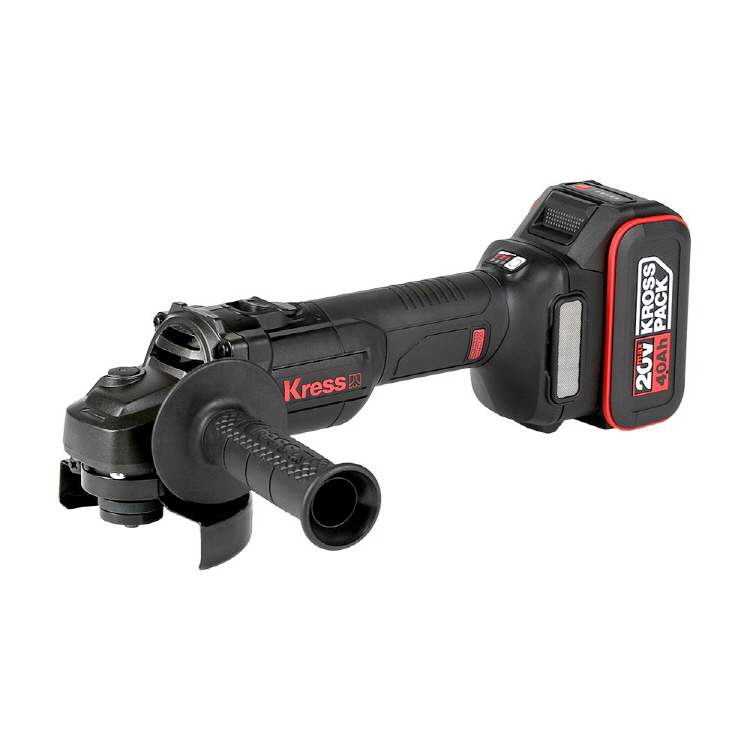 크레스 충전 앵글 그라인더 100mm 20V 4.0Ah 배터리2개 BL KU803.1 핸드 - 메인 이미지