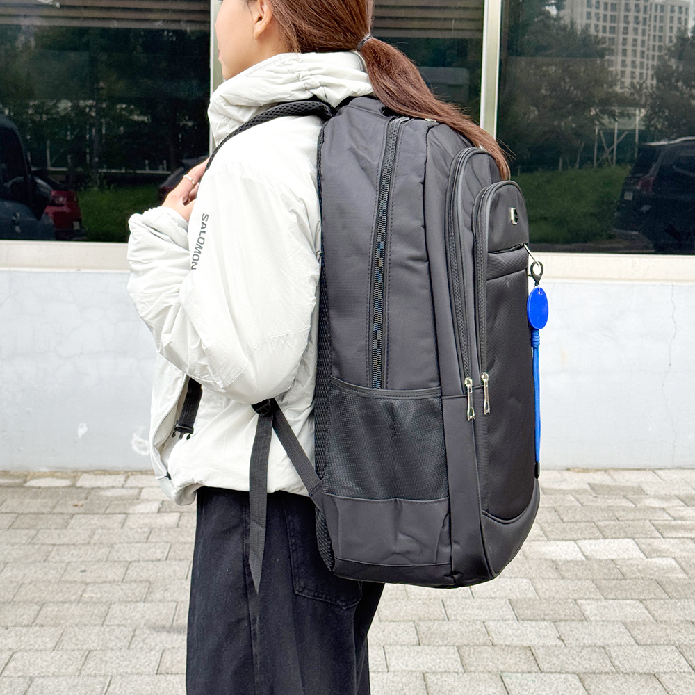 키큰 남자 대학생 대형 백팩 직장인 노트북 캐주얼 백팩 대용량 빅사이즈 여행배낭 가방 - 상세 이미지 3