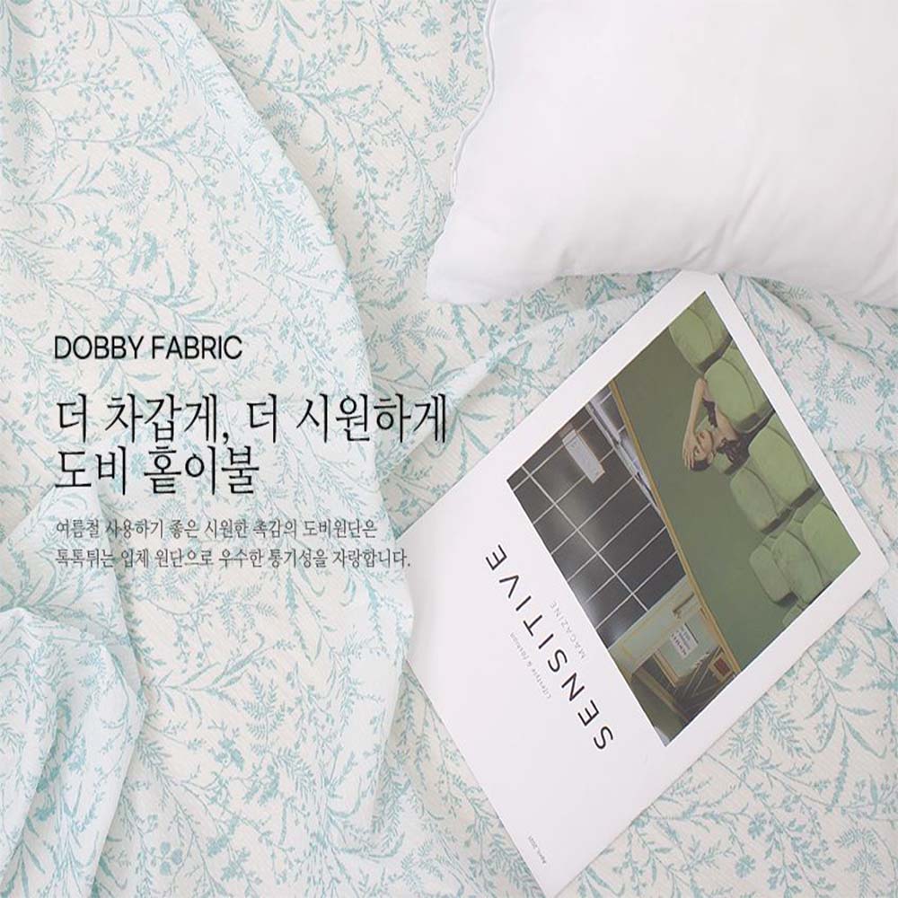 냉감 시원한 홑이불 차가운 여름 쿨링 심플 침구 - 상세 이미지 2