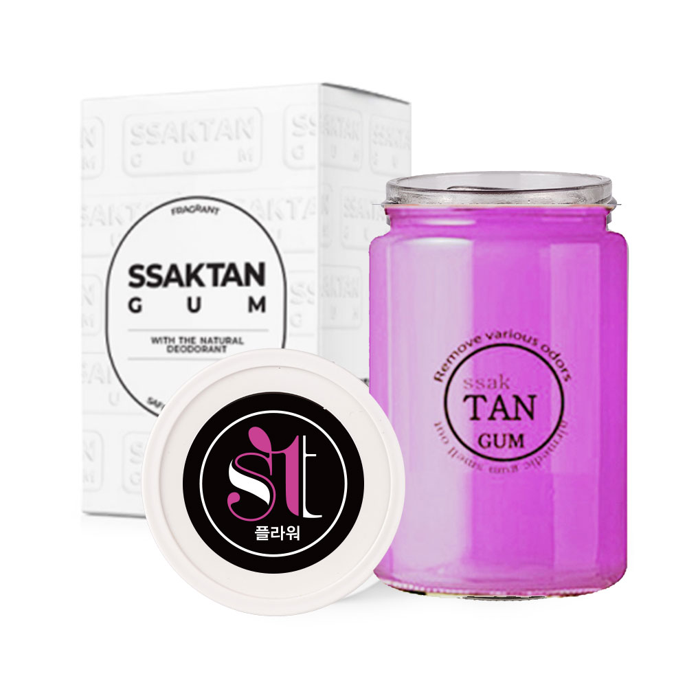 싹탄 차량 담배 냄새 제거 탈취제 차량 에어컨 차안 강력 냄새 제거 360g ,2개