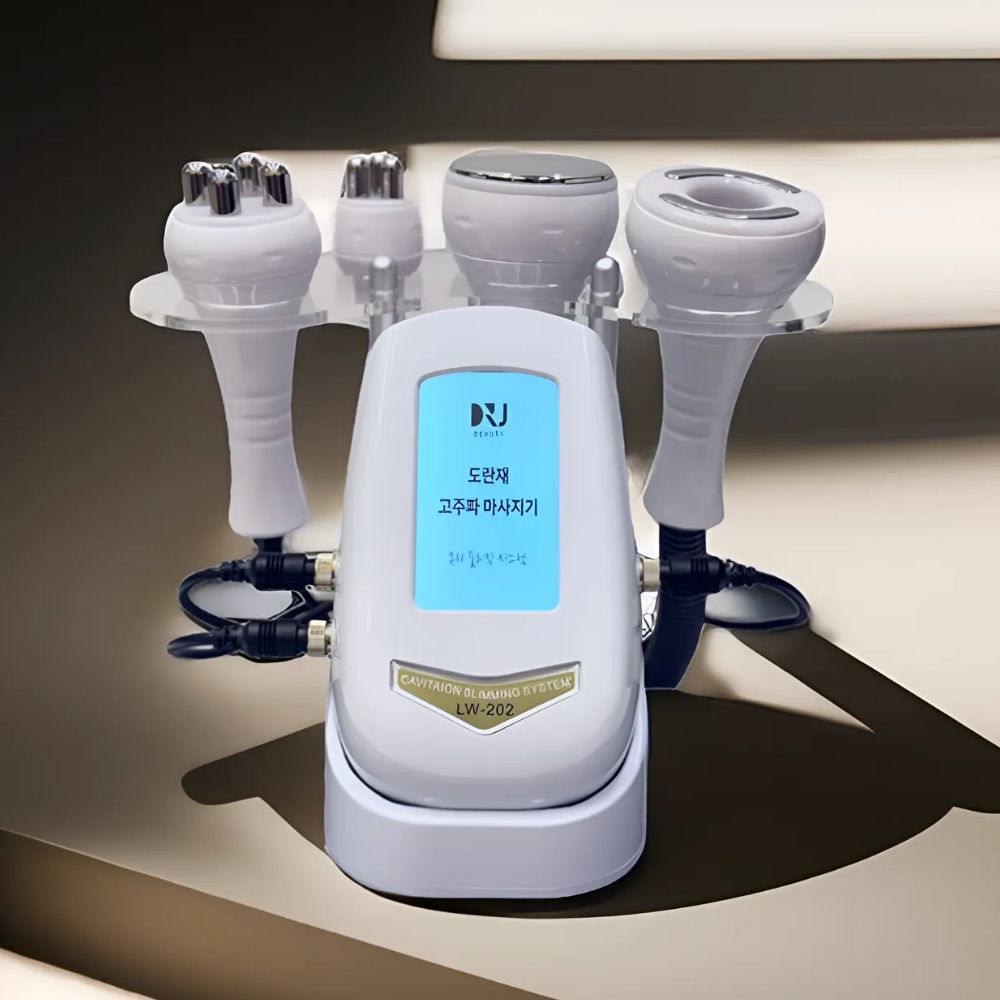 도란재 고주파 마사지기 4in1 홈케어 뷰티디바이스 바본 얼굴 바디 피부 - 상품 이미지
