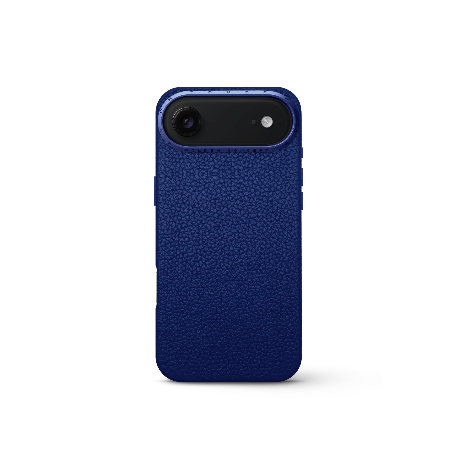 골든컨셉 아이폰17 케이스 - Full Grain Leather - Deep Blue - 상세 이미지 4