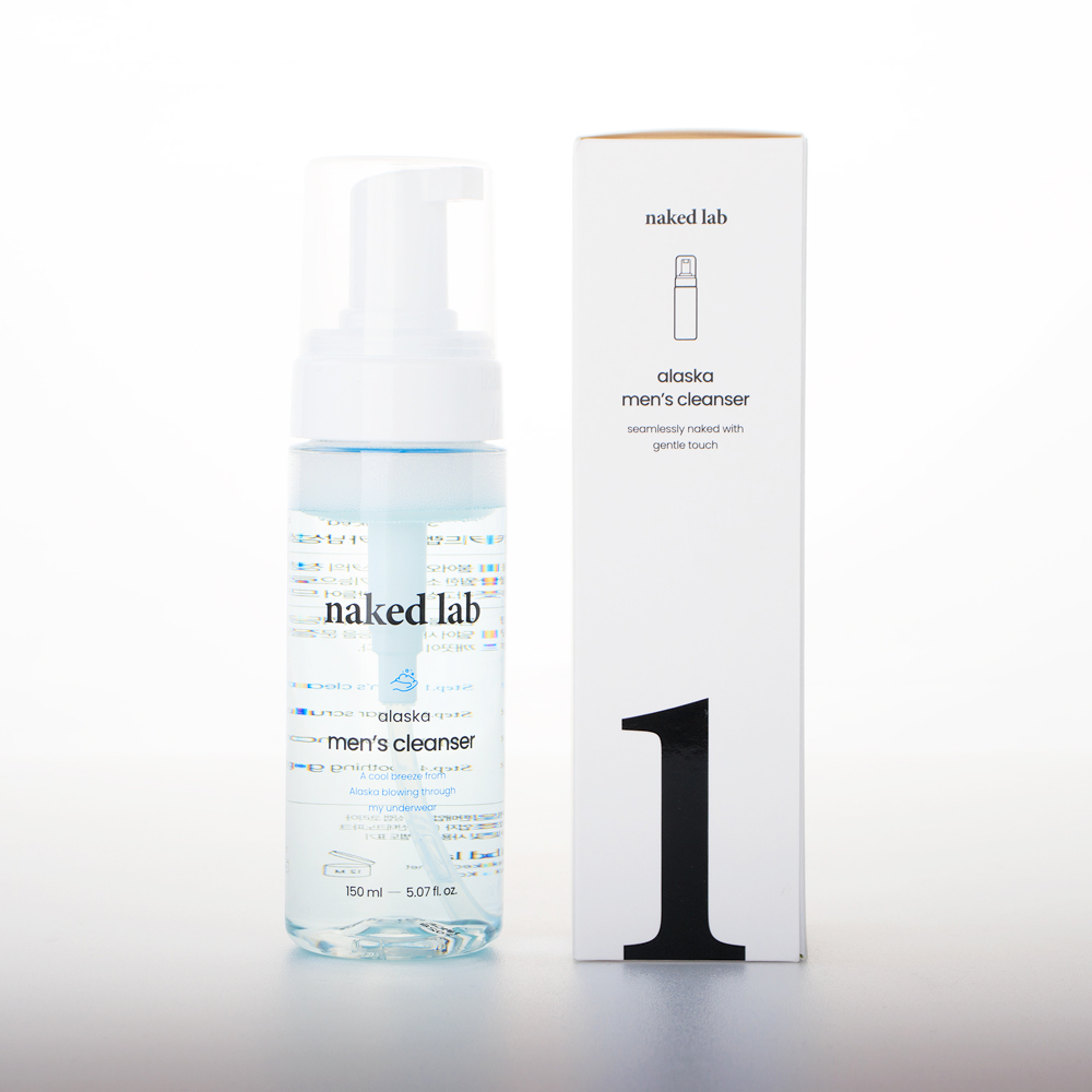 네이키드랩 알래스카 남성청결제 150ml 항문 사타구니 냄새제거 가려움 쿨링 워시 폼클렌져 - 상세 이미지 2