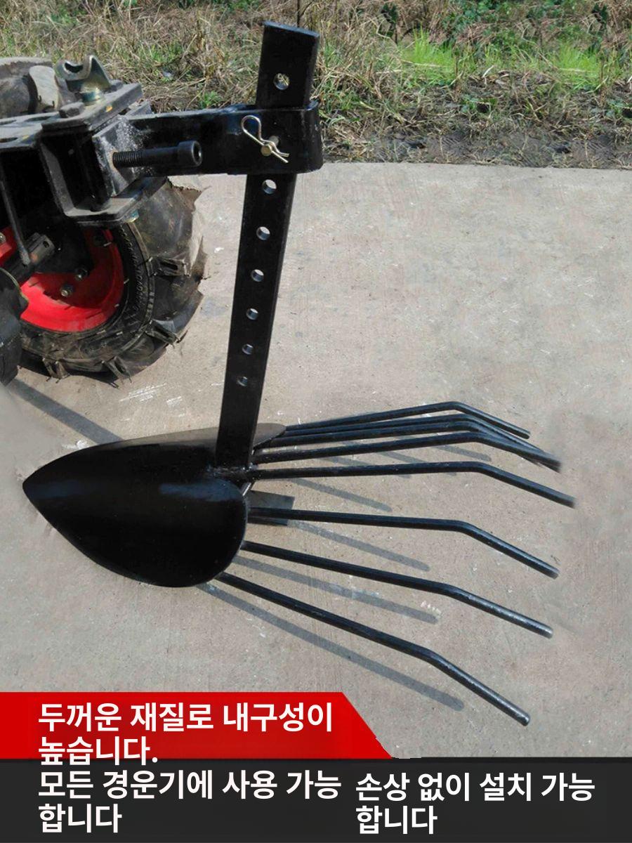 고구마 수확기 뿌리 트랙터용 감자 땅콩 마늘 경운기 감자 쟁기 - 상세 이미지 4