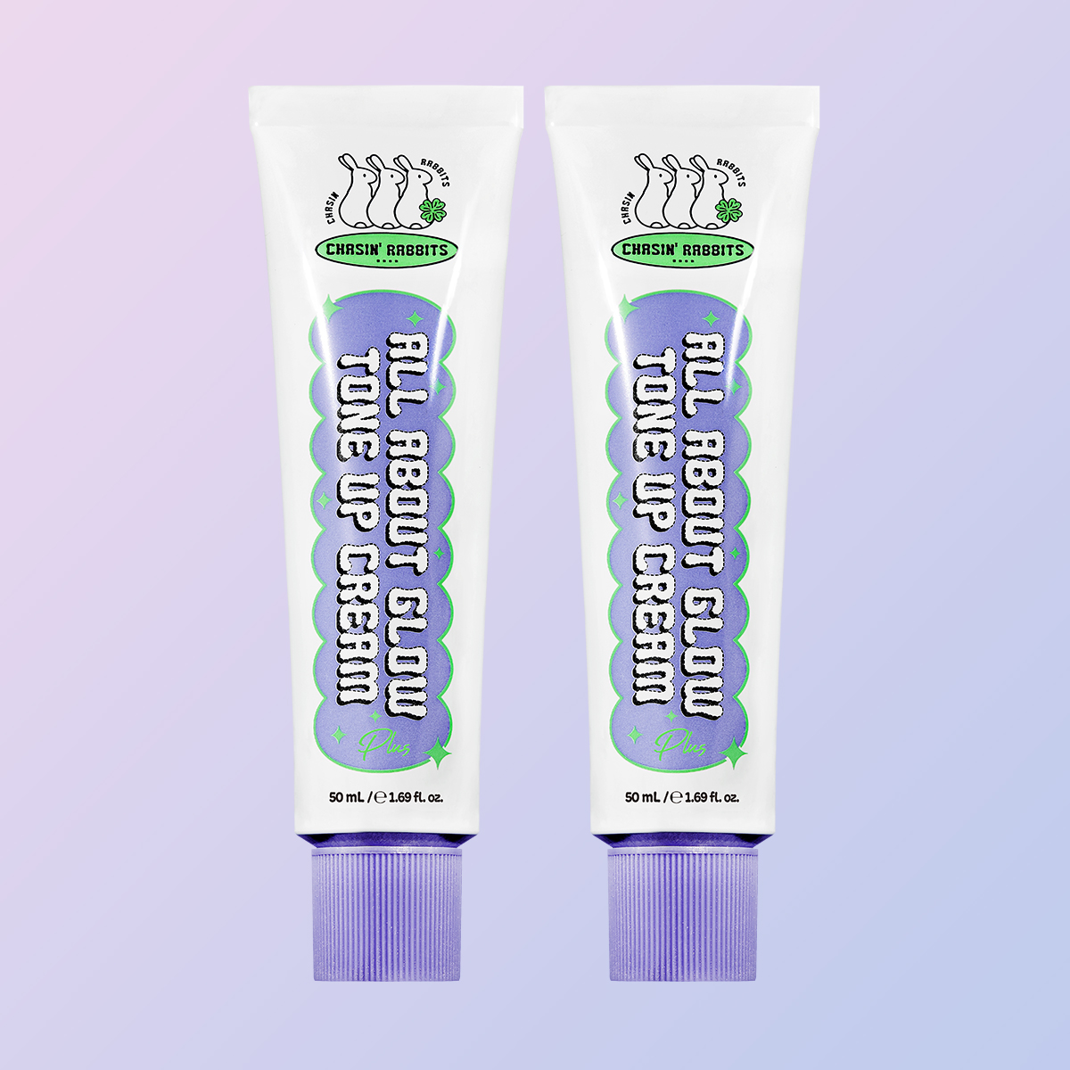 [1+1] 체이싱래빗 올어바웃 글로우 즉각 화이트닝 톤업크림 플러스 50ml+50ml