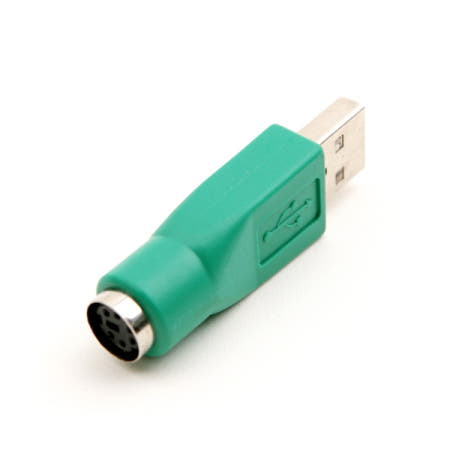 Coms [BG300] Coms USB 젠더 - PS2 F/USB A(M), 키보드용 - 고급포장