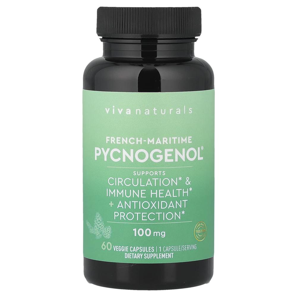 비바내추럴 피크노제놀 프랑스 해송 소나무 껍질 추출물 100mg Pycnogenol 60정 - 상세 이미지 3