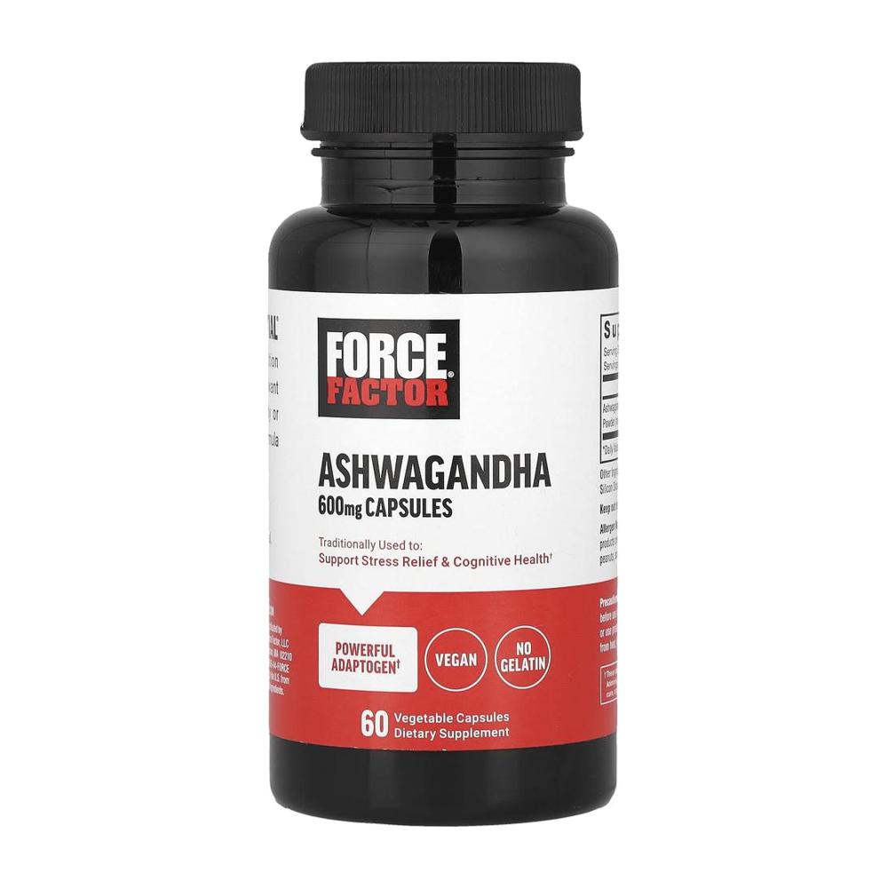 포스팩터 아슈와간다 추출물 600mg Ashwagandha 60정 - 상품 이미지