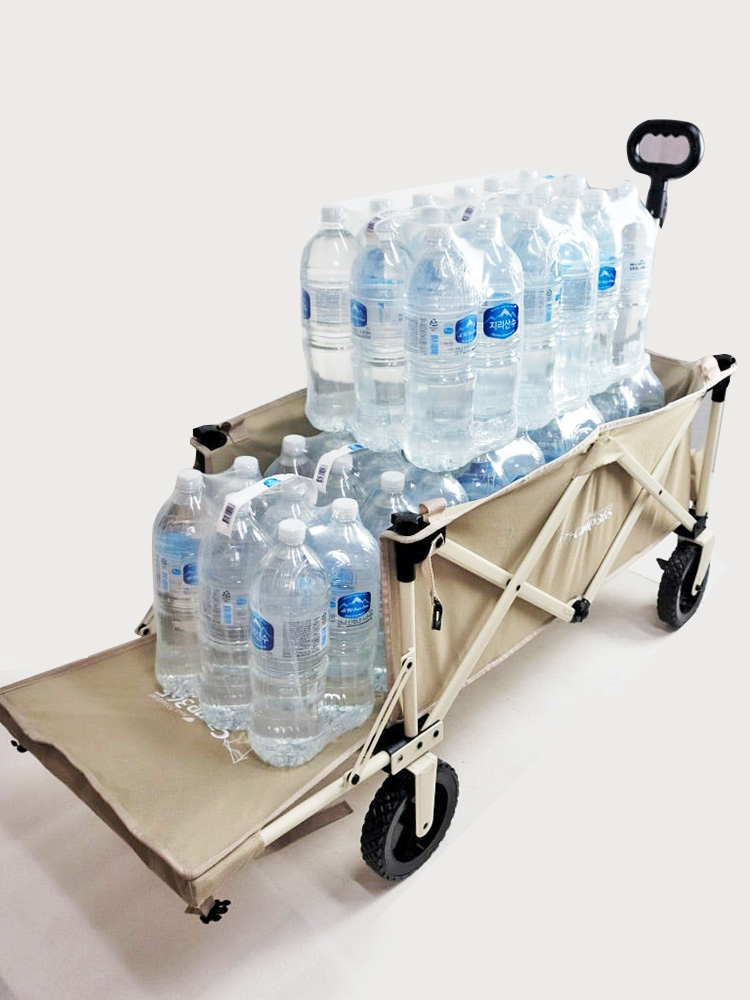 캠프365 캠핑 웨건 캠핑웨건 카트 수레 왜건 대차 접이식 핸드카 손수레 브레이크 뒷문개방