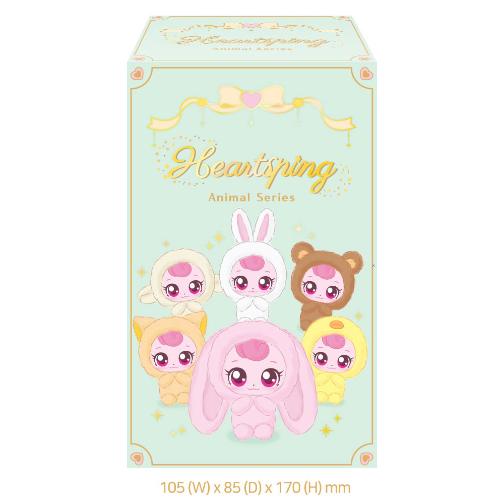 프린세스 티니핑 장난감 인형 하츄핑 애니멀 시리즈 서프라이즈 키링 캐치티니핑 스티커 세트 이미지 8