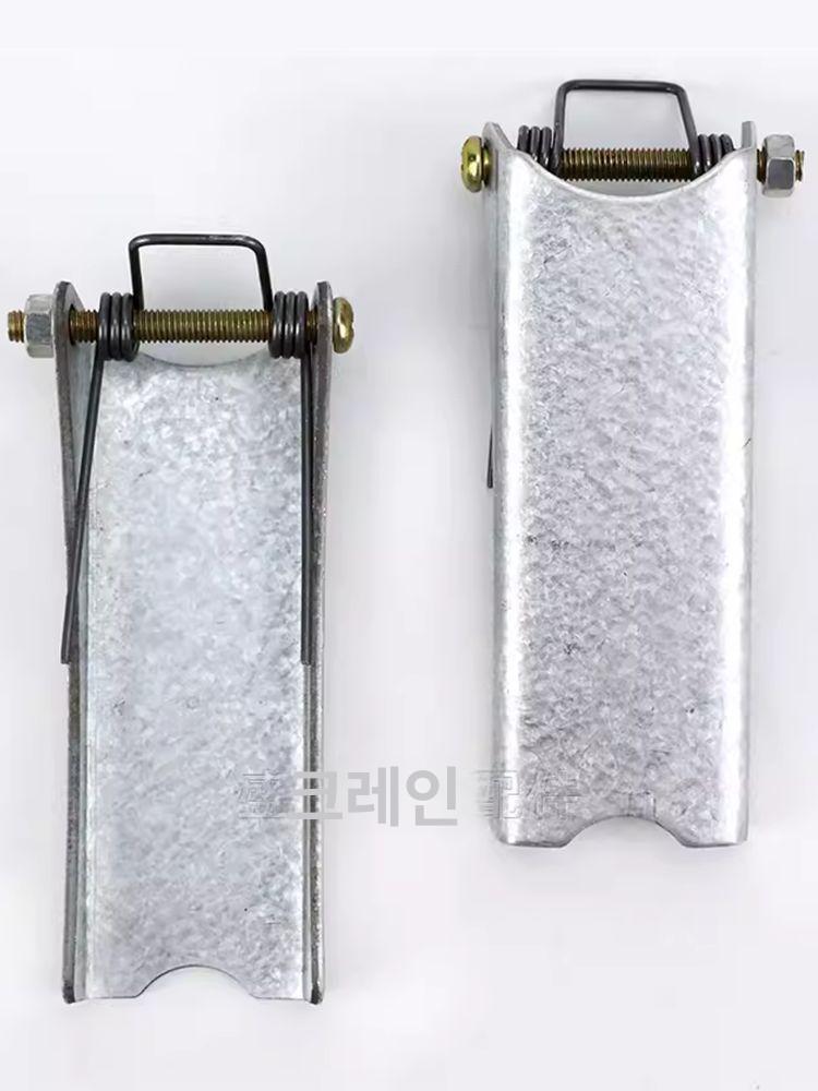 체인블록 안전장치 크레인후크 고리 안전핀 안전레치 시건 잠금 일반형 레치 잠금장치 훅크 와이어 50T 이중 빔 국가 표준형 - 상세 이미지 4