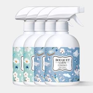 [4개] 부케가르니 섬유탈취제 500ml 섬유향수 룸스프레이 소프트코튼 ... 실사용 후기 | 효과 있을까? - 상품 이미지 1