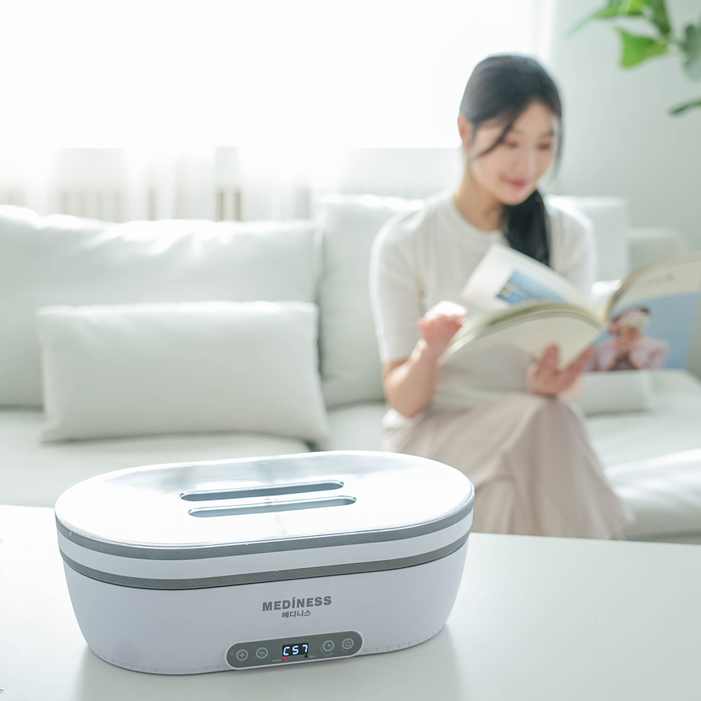 스테이 파라핀 베스 테라피 손 발 손목 왁스 촛농 용해기 MD-143G