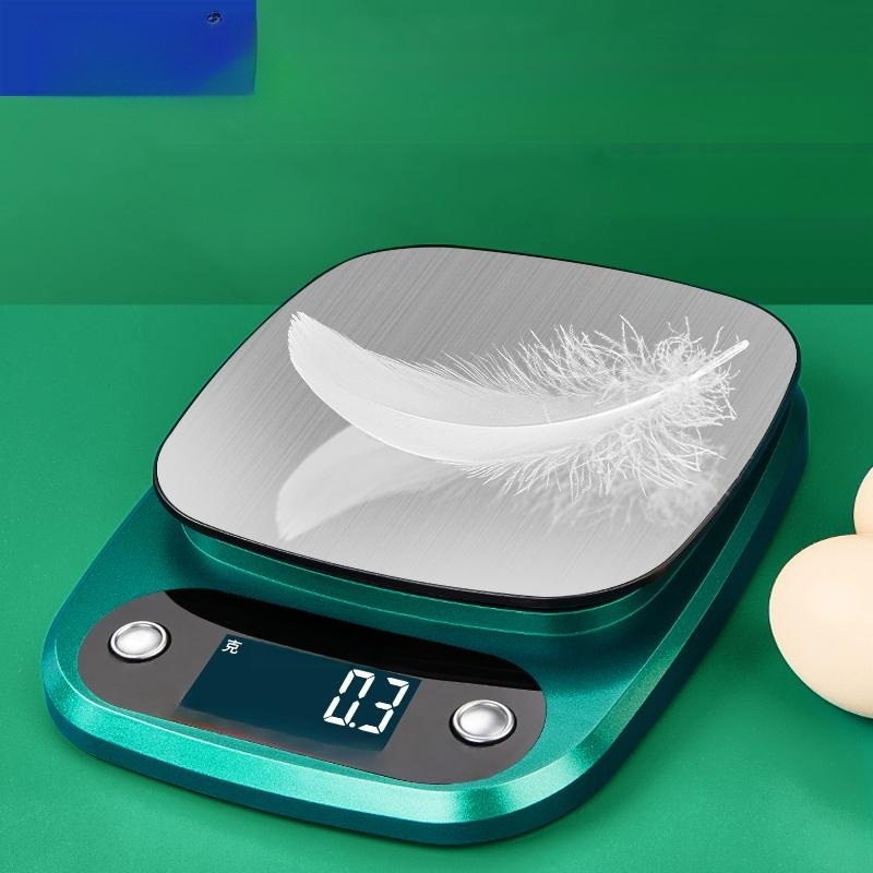 주방 방수 저울 업소용 음식점 식당 초정밀 요리 정밀도 갤럭시실버 3kg~0.1g 선물 4종 - 상품 이미지