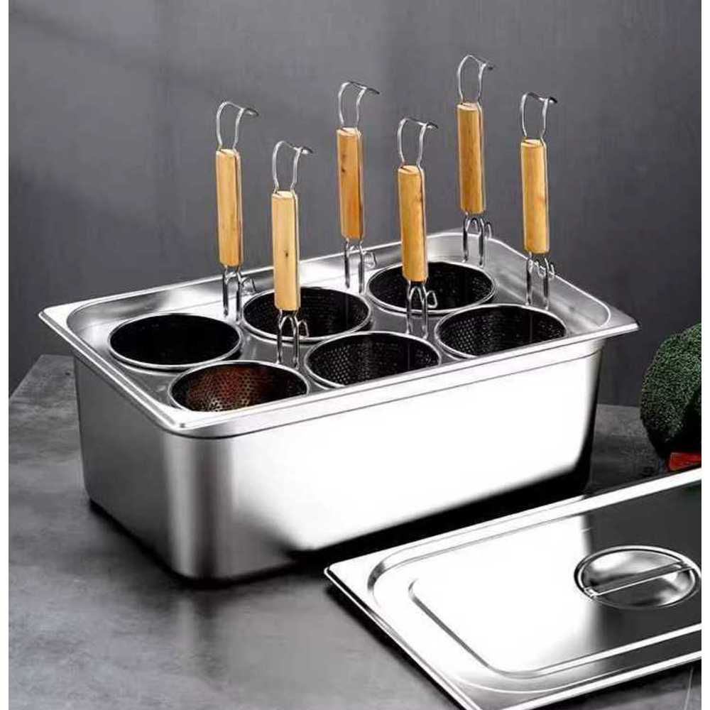 해면기 업소용 식당 제면 반죽 국수 제조 장비 라멘 2구 사각 냄비+2구 - 상세 이미지 3